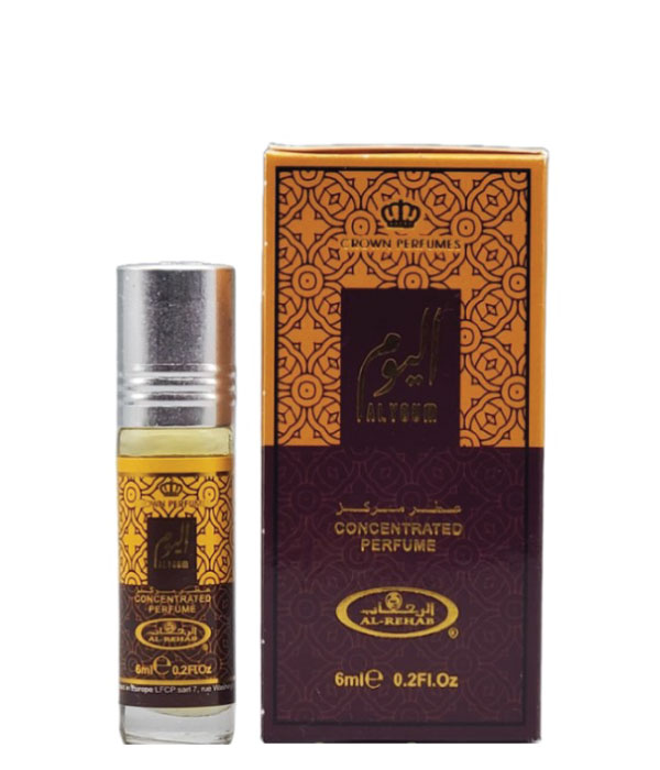 Pack of 6 - Alyoum   6ml Perfume Oil by Al Rehab