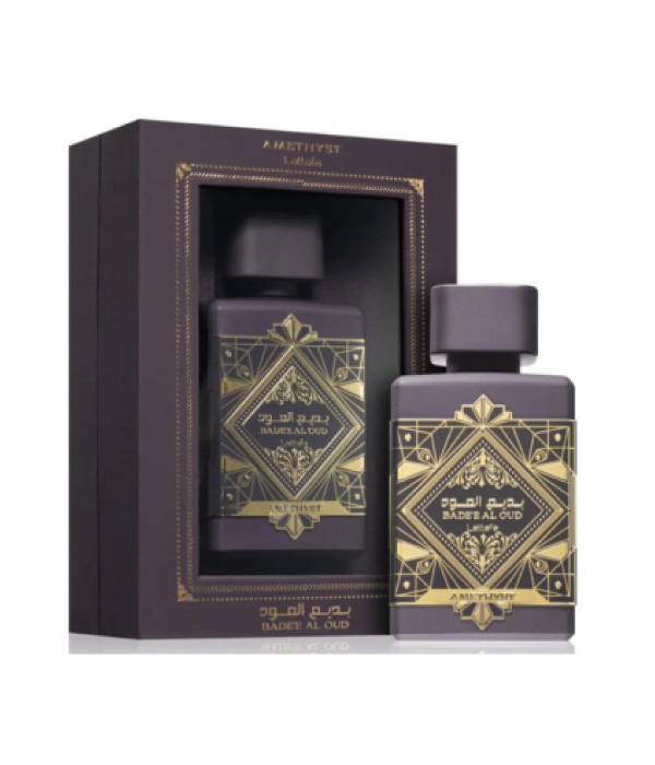 Badee Al Oud Amethyst 100ml by Lattafa Perfumes- Eau De Parfum