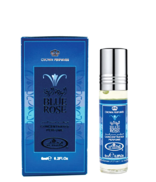 Pack of 6 - Blue Rose  6ml Perfume Oil by Al Rehab