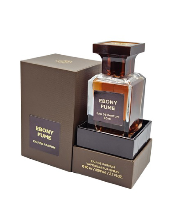 Ebony Fume  80ml by Fragrance World - Eau De Parfum