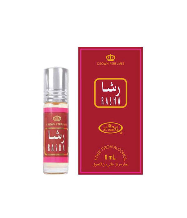 Pack of 6 - Rasha  6ml Perfume Oil by Al Rehab