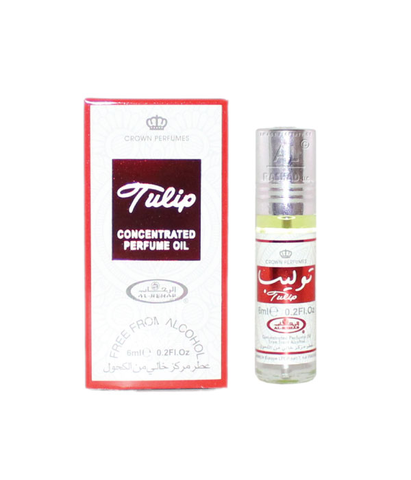 Pack of 6 - Tulip  6ml Perfume Oil by Al Rehab