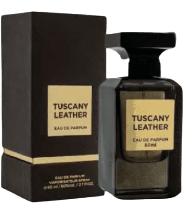 Tuscany Leather 80ml by Fragrance World - Eau De Parfum